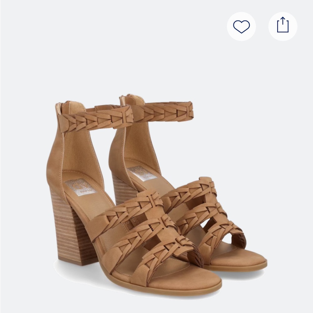 DV by Dolce Vita Tan Braided Heels
